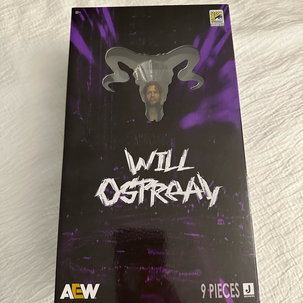 New - SDCC 2026 AEW Jazwares Will Ospreay
Comic con exclusive, limited to 500
